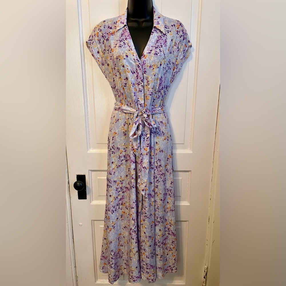 131- Tie Belt Shirt Dress - Picture 5 of 10